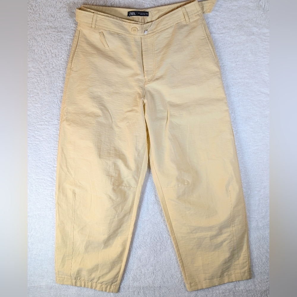 15-Nwot Zara Pants‎ Butter Color